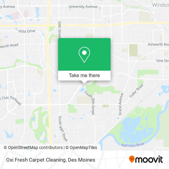 Mapa de Oxi Fresh Carpet Cleaning