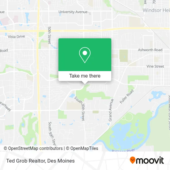 Ted Grob Realtor map
