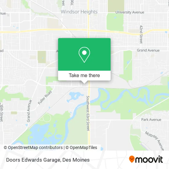 Doors Edwards Garage map
