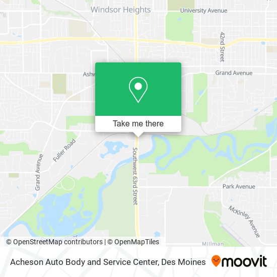 Acheson Auto Body and Service Center map