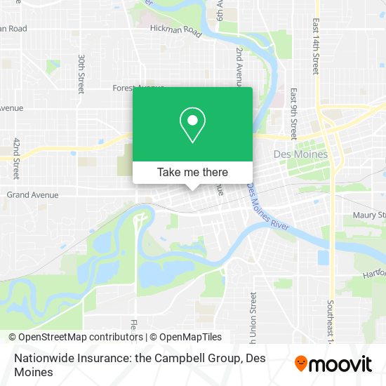 Nationwide Insurance: the Campbell Group map