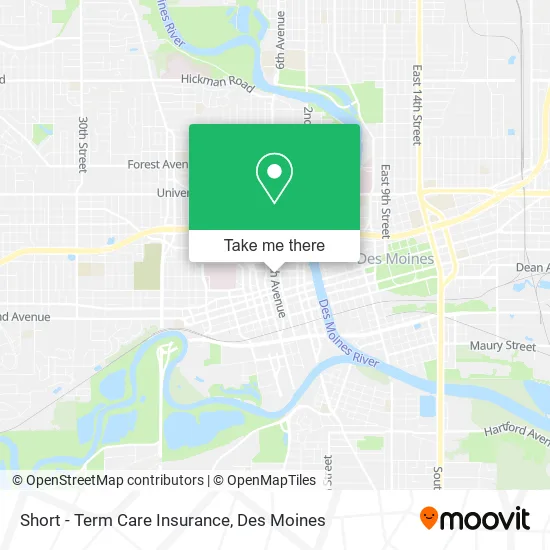 Short - Term Care Insurance map