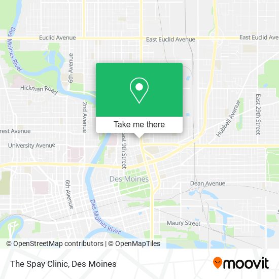 The Spay Clinic map
