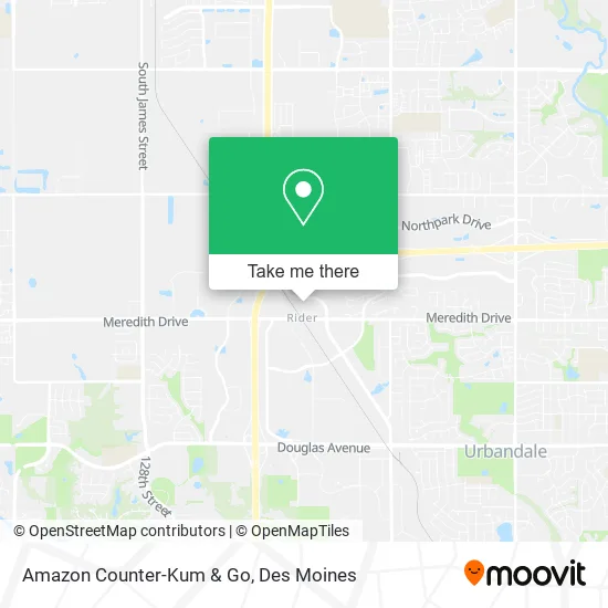 Amazon Counter-Kum & Go map