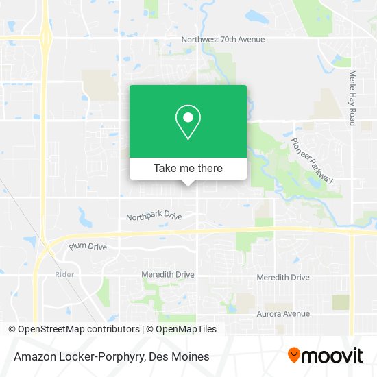 Mapa de Amazon Locker-Porphyry