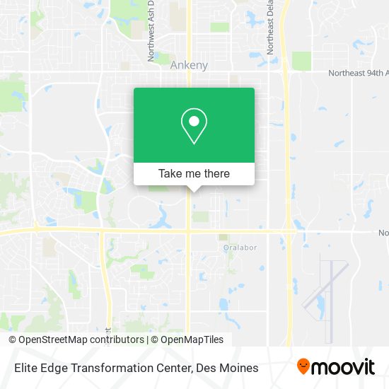 Elite Edge Transformation Center map