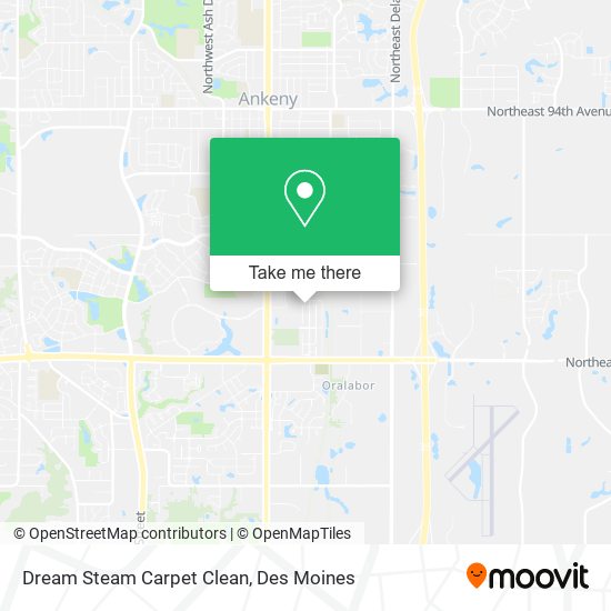 Mapa de Dream Steam Carpet Clean