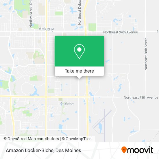 Mapa de Amazon Locker-Biche