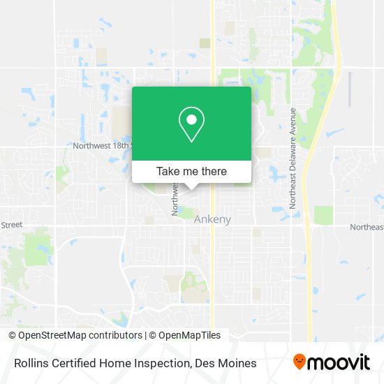 Rollins Certified Home Inspection map
