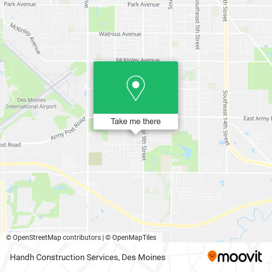 Mapa de Handh Construction Services