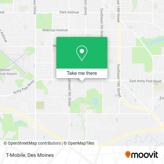 T-Mobile map