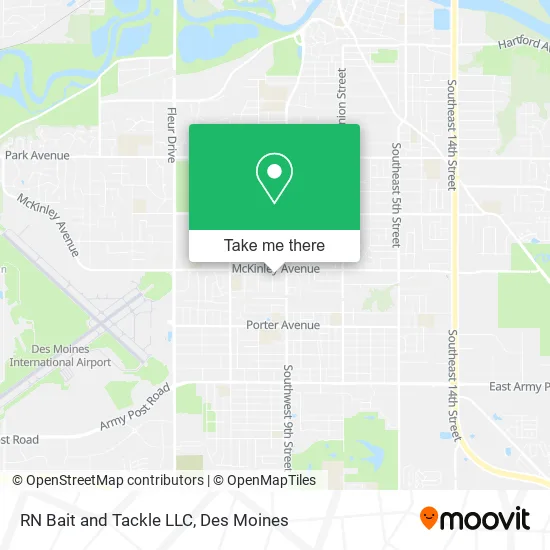 RN Bait and Tackle LLC map