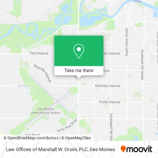 Mapa de Law Offices of Marshall W. Orsini, PLC