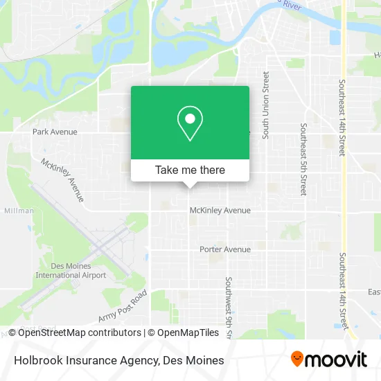 Holbrook Insurance Agency map