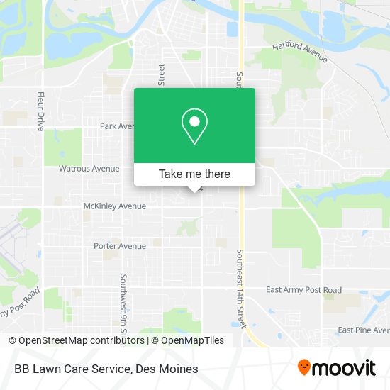 BB Lawn Care Service map