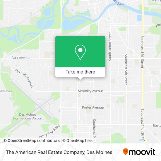 Mapa de The American Real Estate Company