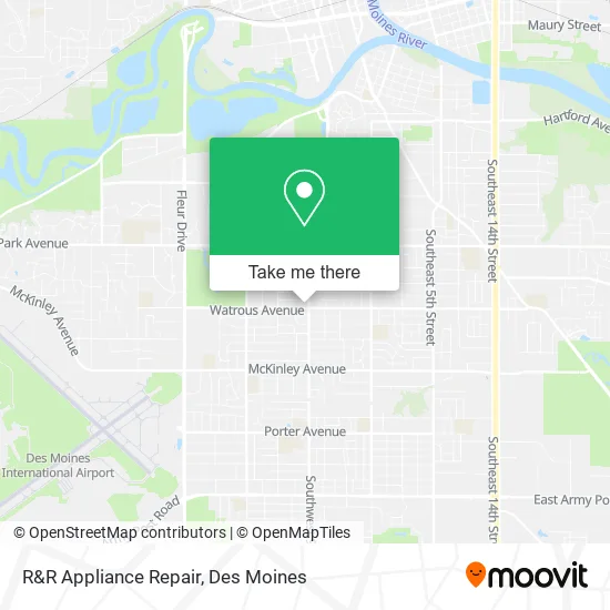 R&R Appliance Repair map