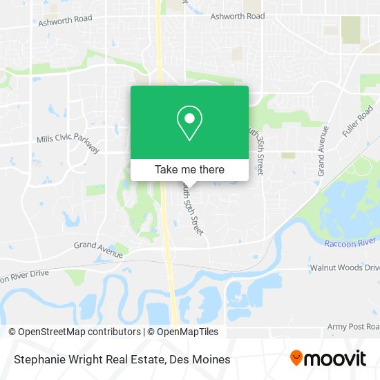 Stephanie Wright Real Estate map