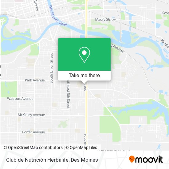 Club de Nutrición Herbalife map