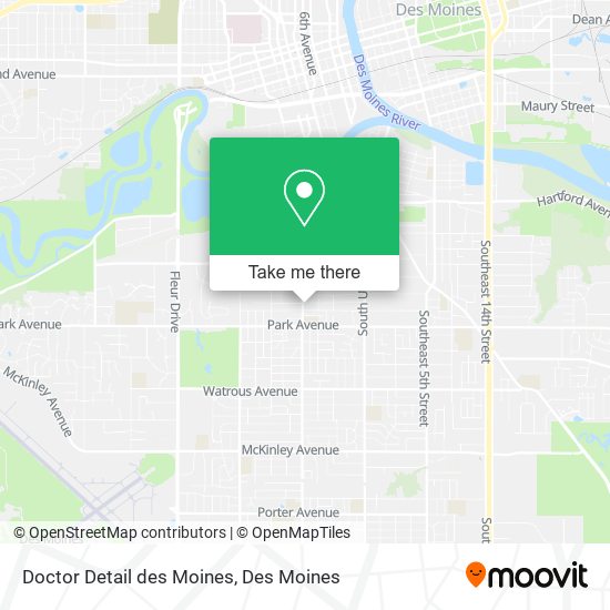 Mapa de Doctor Detail des Moines