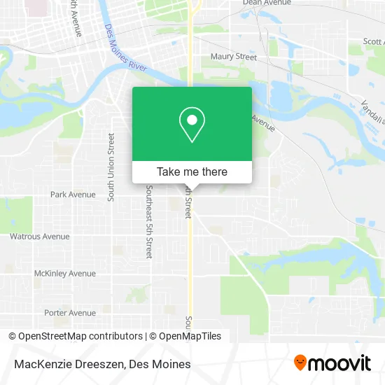 Mapa de MacKenzie Dreeszen