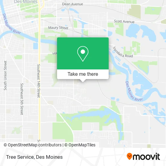 Tree Service map
