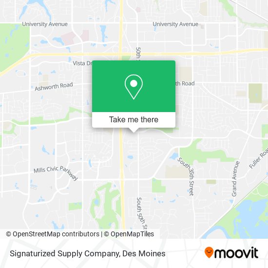 Mapa de Signaturized Supply Company