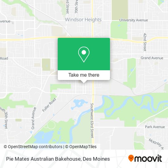 Mapa de Pie Mates Australian Bakehouse
