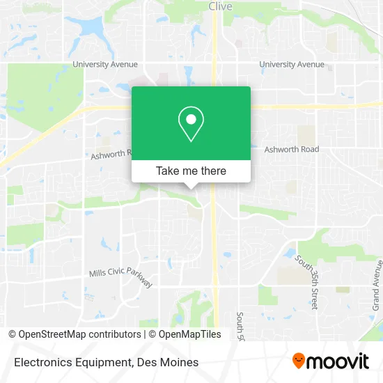 Electronics Equipment map