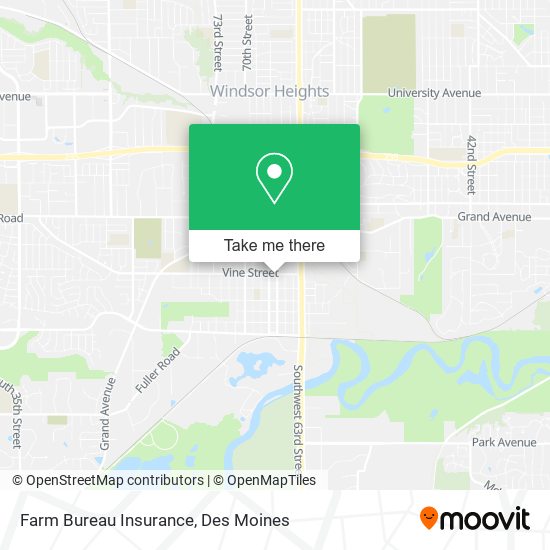 Mapa de Farm Bureau Insurance