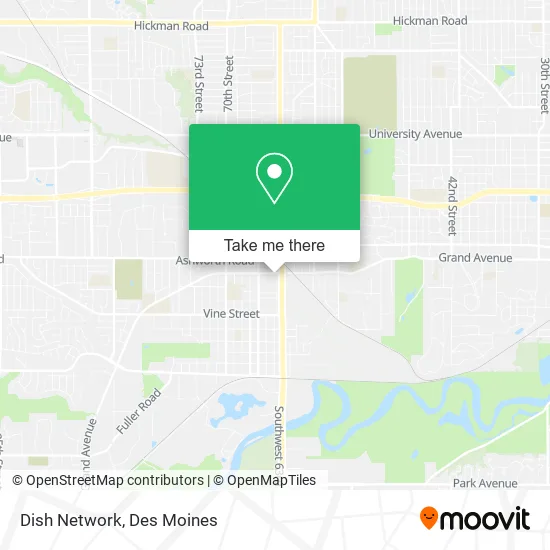 Dish Network map
