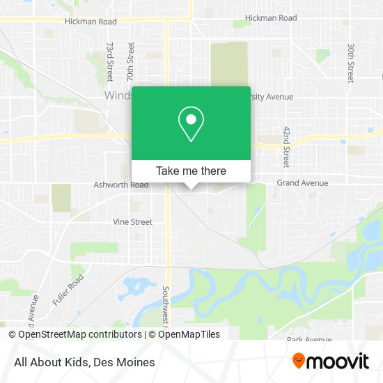 Mapa de All About Kids