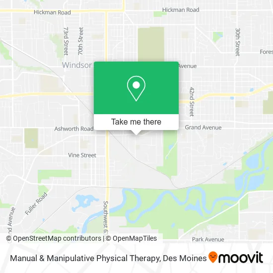 Manual & Manipulative Physical Therapy map