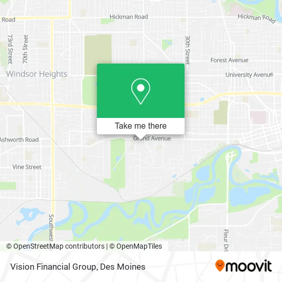 Vision Financial Group map