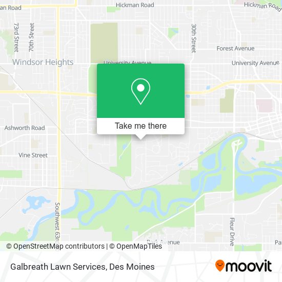 Galbreath Lawn Services map