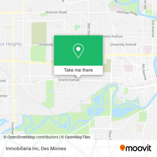 Inmobiliaria Inc map