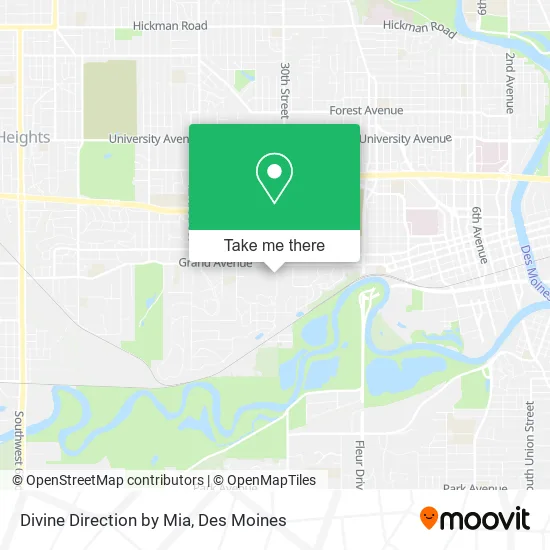 Divine Direction by Mia map