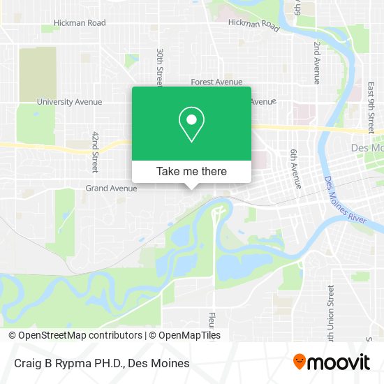 Craig B Rypma PH.D. map