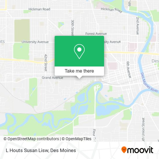 L Houts Susan Lisw map