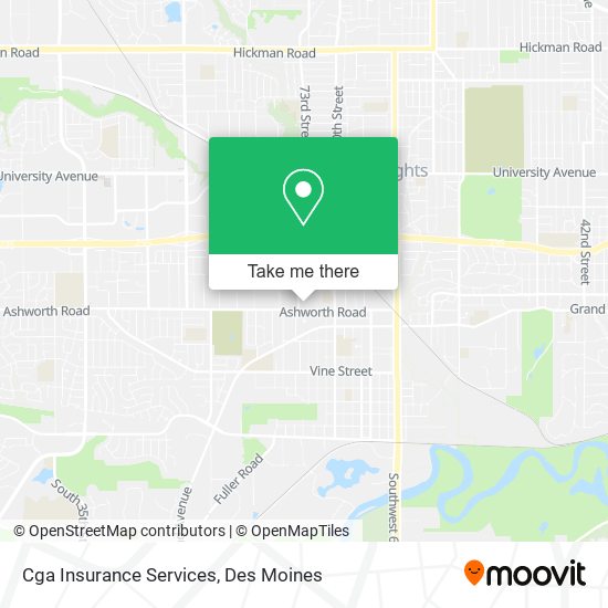 Cga Insurance Services map