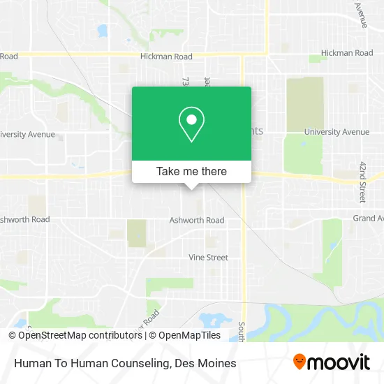 Human To Human Counseling map