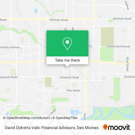 David Dykstra Valic Financial Advisors map