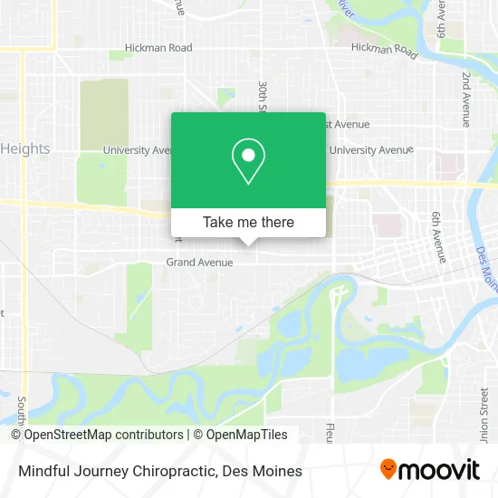 Mindful Journey Chiropractic map
