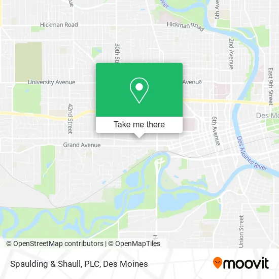 Spaulding & Shaull, PLC map