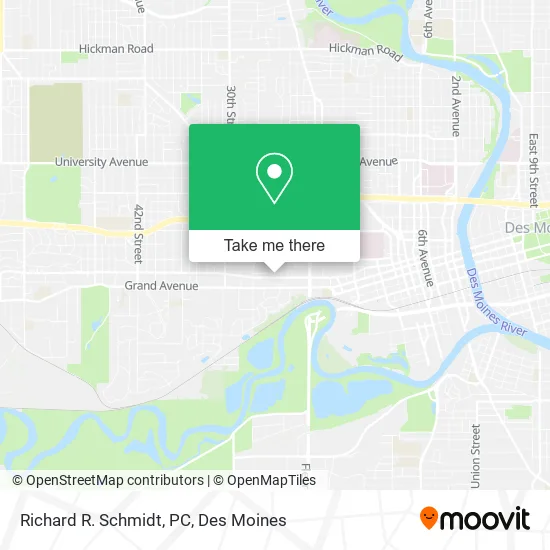 Richard R. Schmidt, PC map