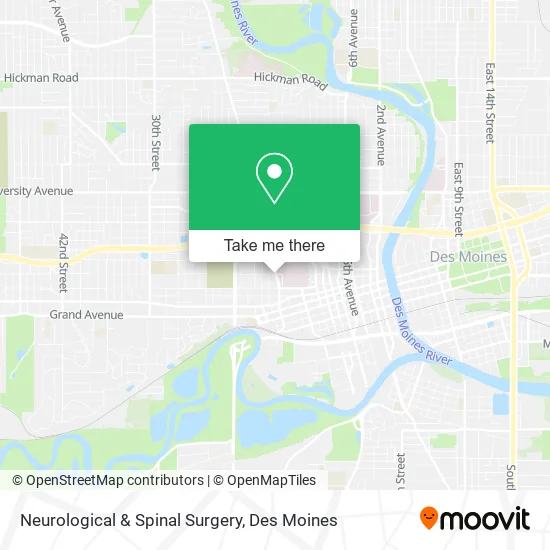 Neurological & Spinal Surgery map