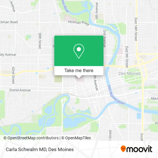 Carla Schwalm MD map