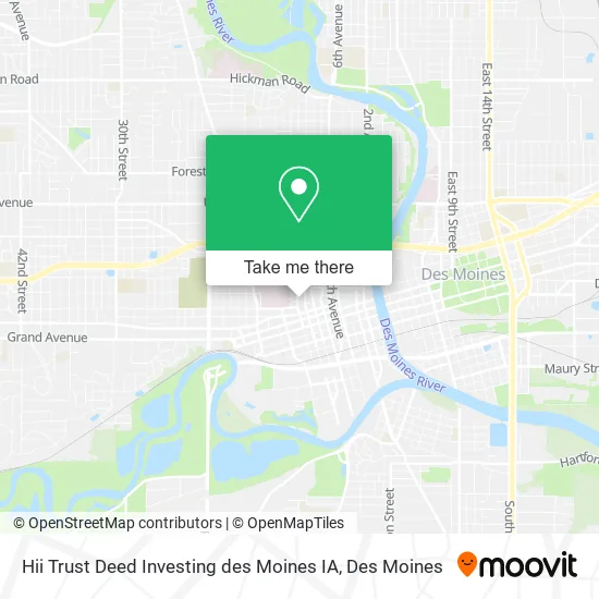 Hii Trust Deed Investing des Moines IA map