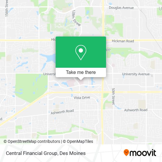 Central Financial Group map