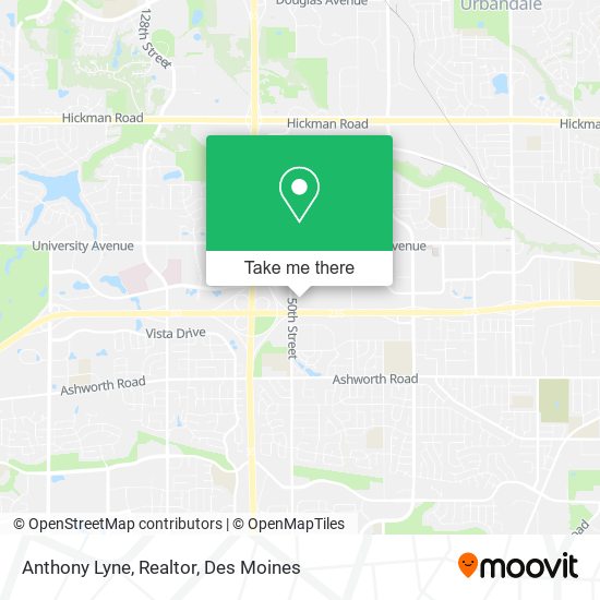 Anthony Lyne, Realtor map